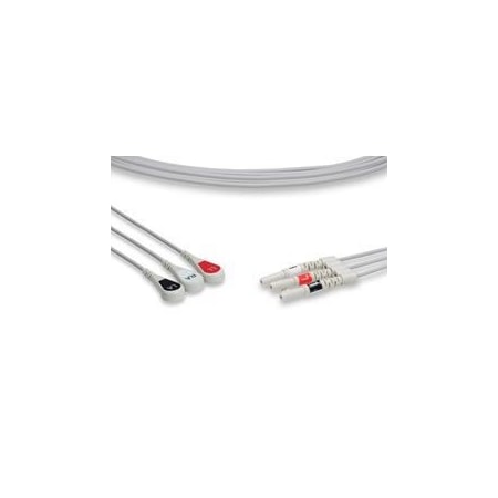 Replacement For Nihon Kohden, Life Scope 9 Ecg Leadwires